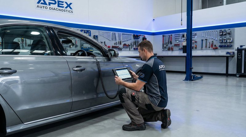 好色姐姐修车视频：OBD智能诊断