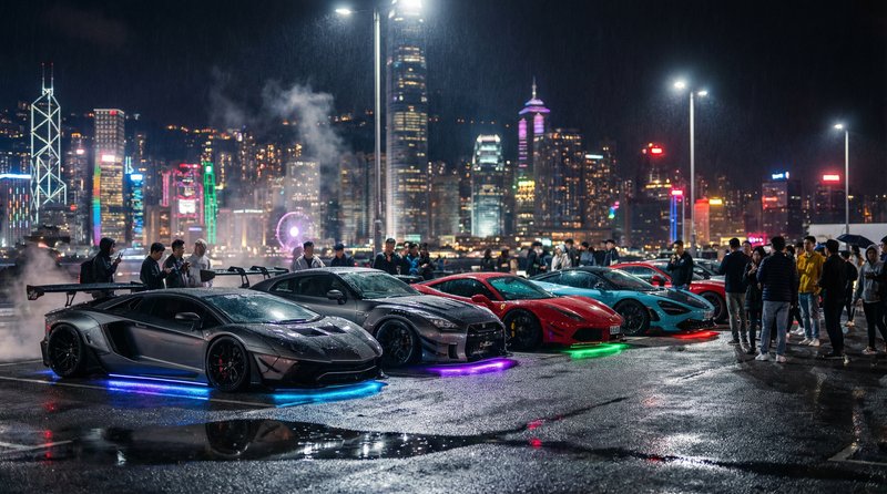 好色姐姐视频幕后花絮：深夜车聚